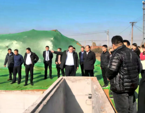 淄博市农村生活污水治理现场观摩会在我公司召开(图3)